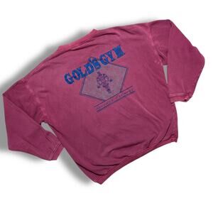 Vintage 80s 90s Golds Gym Sweatshirt Bodybuilding Weightlifting Distressed XXL
